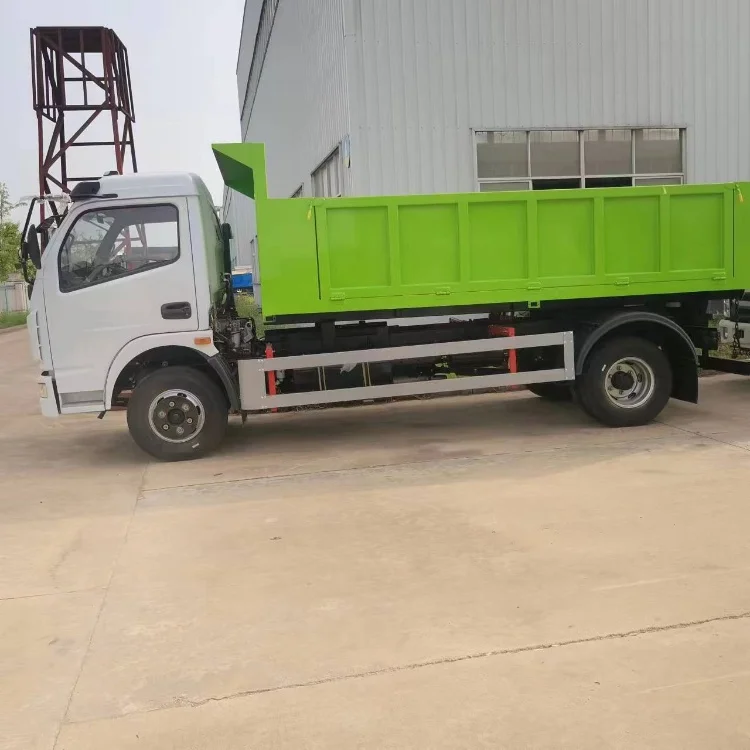 5 ton dump truck minivan transport crops  sand hydraulic dump hoist  low price tipper trucks