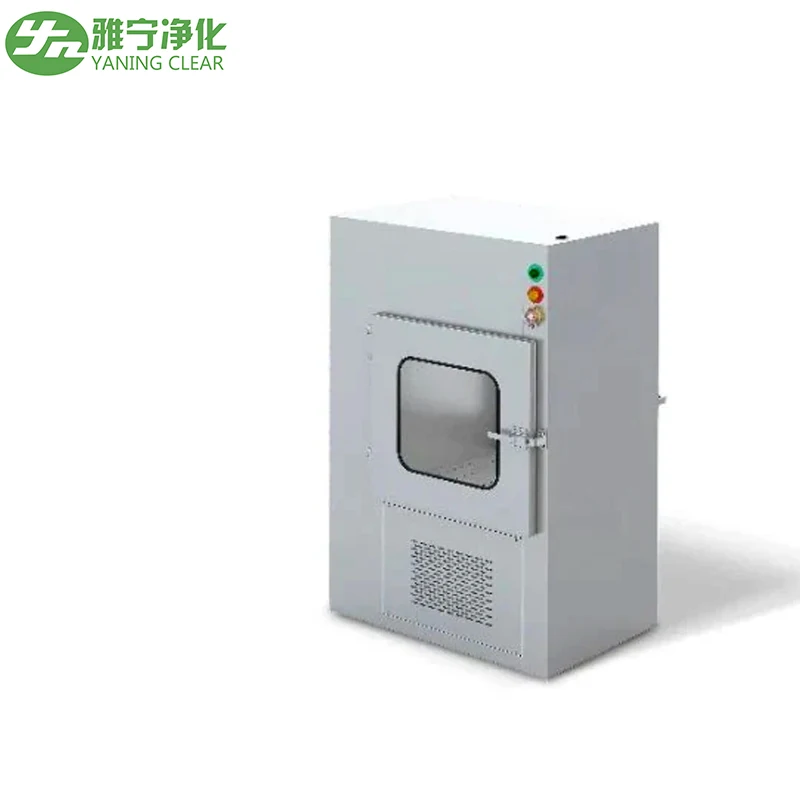 ISO5-9 Modular Clean Room Easy Install HEPA ULPA Filter Pass-Through Pass Box Air Shower Pass Box Lab Air Cleaning Equipment