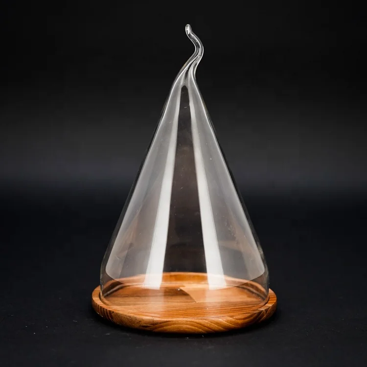 custom fashion glass craft cloche BF147