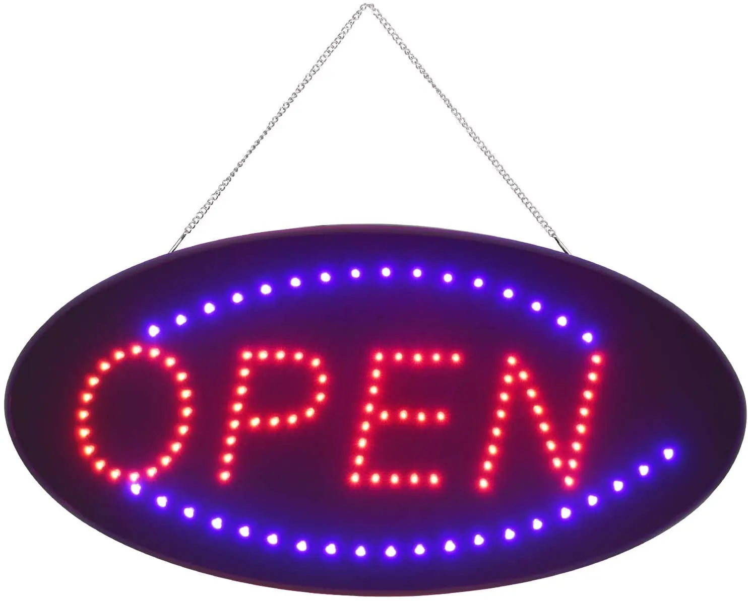 LED OPEN sign led signage open store club bar colorful open neon lights billboard custom logo advertising