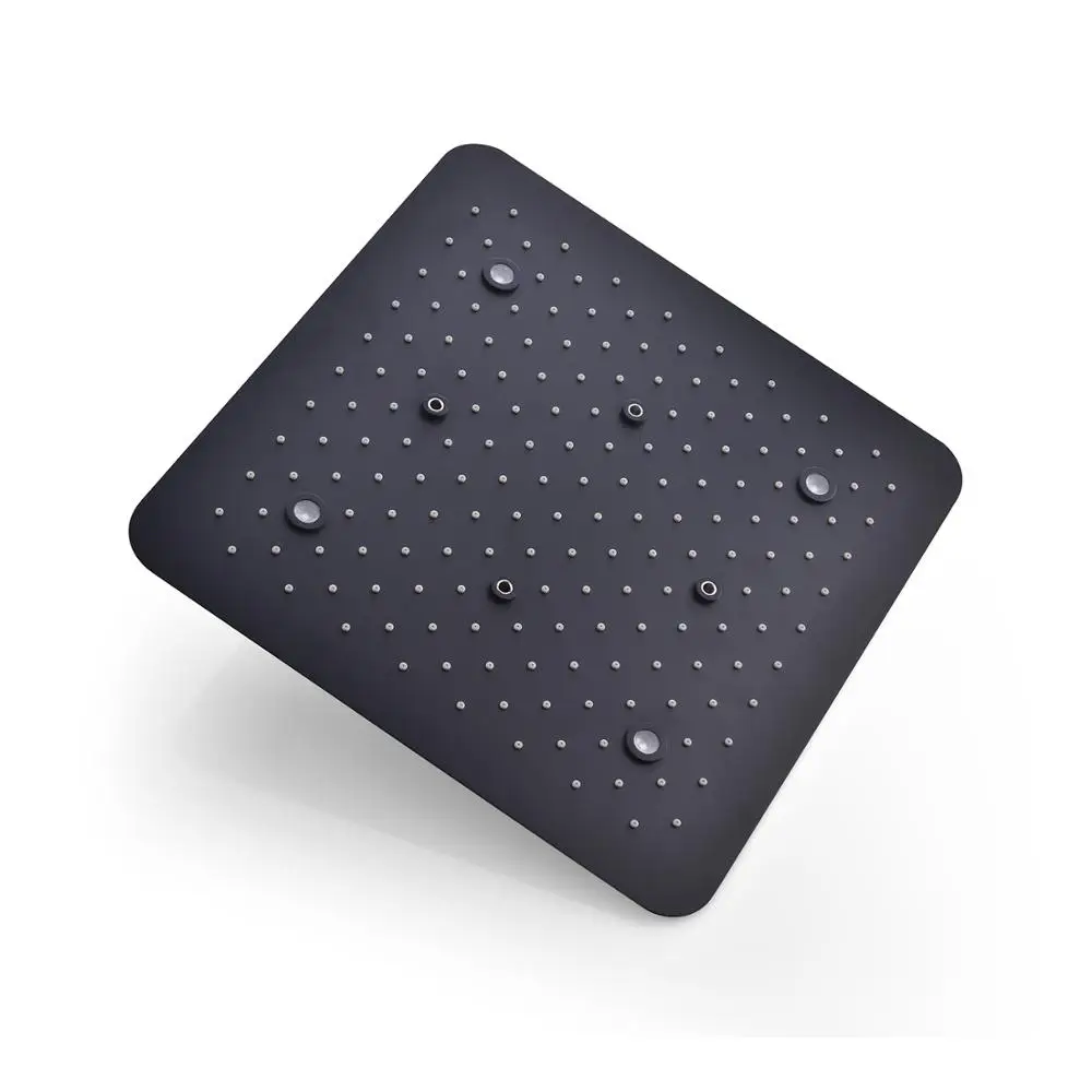 Потолочная Скрытая насадка для душа, 20 дюймов, 2 функции, дождевая + туманная Заводская поставка, новая потолочная насадка для душа 304 ss со светодиодной подсветкой