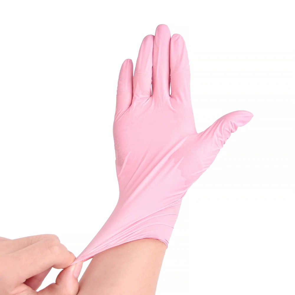 Factory Cheap Nitrilo Box 4mil 6mil Black Nitrile Gloves Pure Examination Food Disposal Powder Free Nitrile Gloves