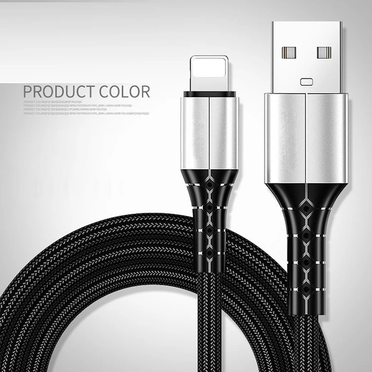 
 Никелированные разъемы по заводской цене, USB-кабель для зарядки и передачи данных, кабель для сотового телефона Iphone  