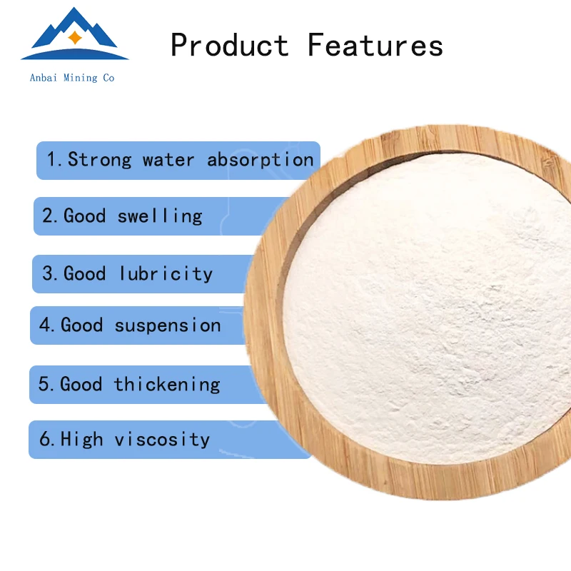 Calcium based bentonite for feed additiv