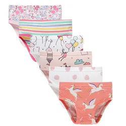 
children underwear cartoon girls boxer shorts organic cotton brief kids 