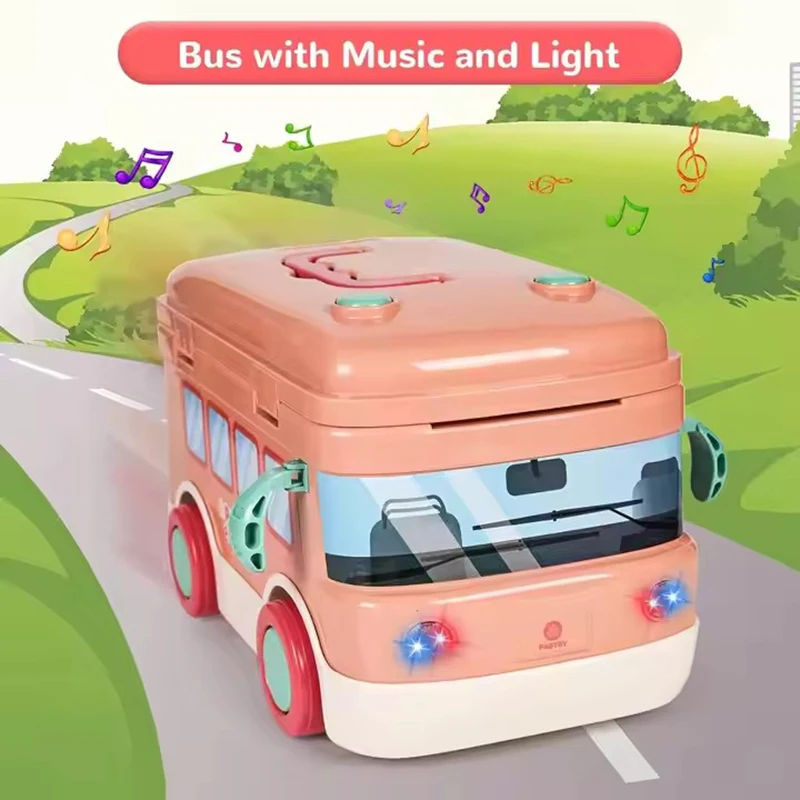 2 IN 1 House Cake Scooter With Music and Lights Kitchen & Food Pretend Play Toys For Kids