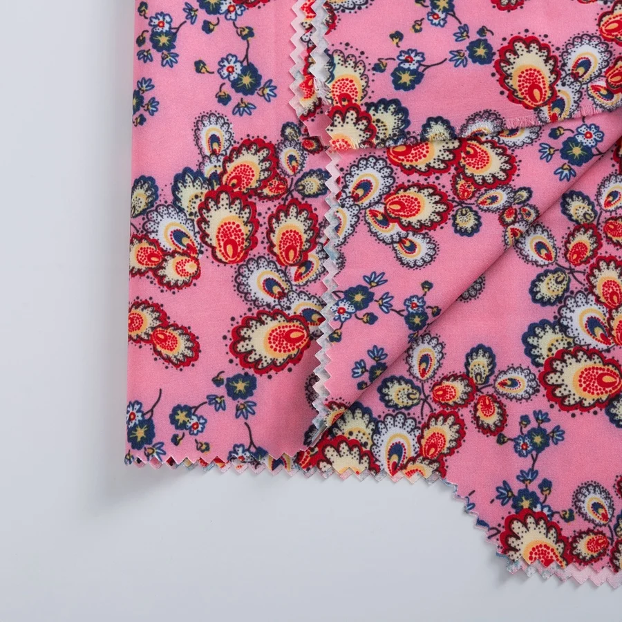 4 way stretch woven fabric 92% Polyester 8% Spandex fabric Elastic Healthy Fabric For SportsWear/for sports clothing