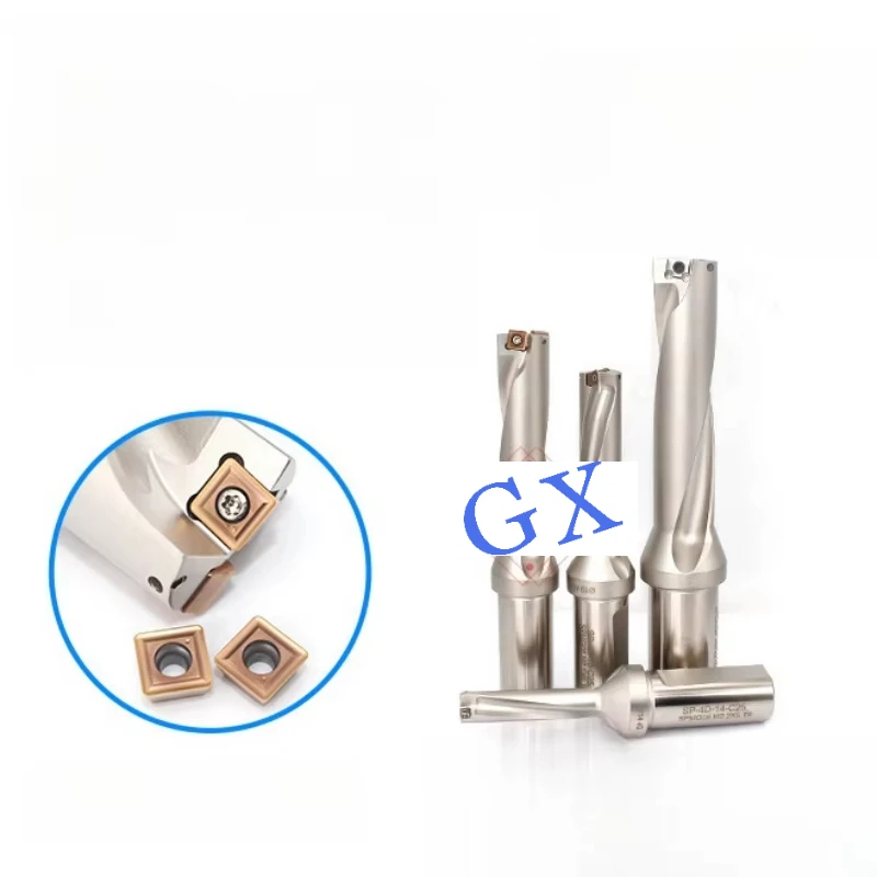 SP type U drill for CNC C25/32/40 4D standard Milling tool Indexable high speed Carbide Milling Drill Bit Violent quick drill