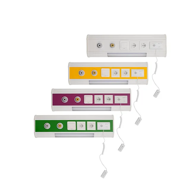 China Manufacturer Horizontal Console NTC200 Medical Bed Head Unit Bed Head Panel For Patient Room Hospital Gas Equipment