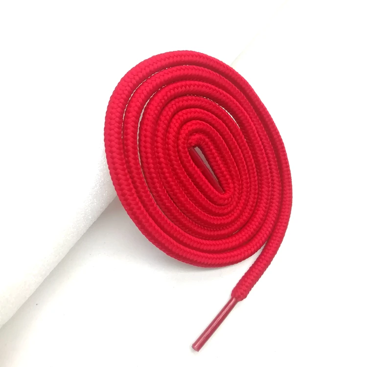 Wholesale drawstring cord colorful  round polyester soft cord for hoodie and shorts