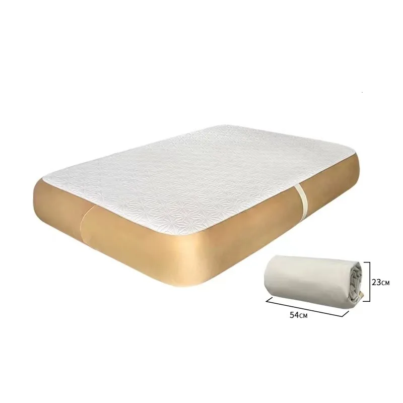 folding camping bed  Inflatable Outdoor Mat  camping bed foldable  with Pump Sack