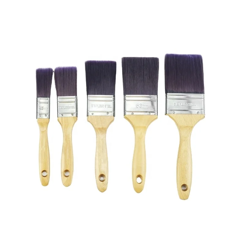Распродажа, кисти разных размеров с деревянной ручкой, набор кистей для художников, большая кисть для рисования