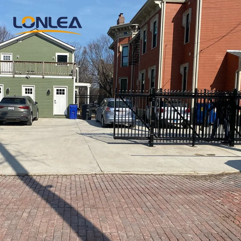 Cheap Wrought Iron Fence Panels Galvanized Fencing Trellis &Gates Designs