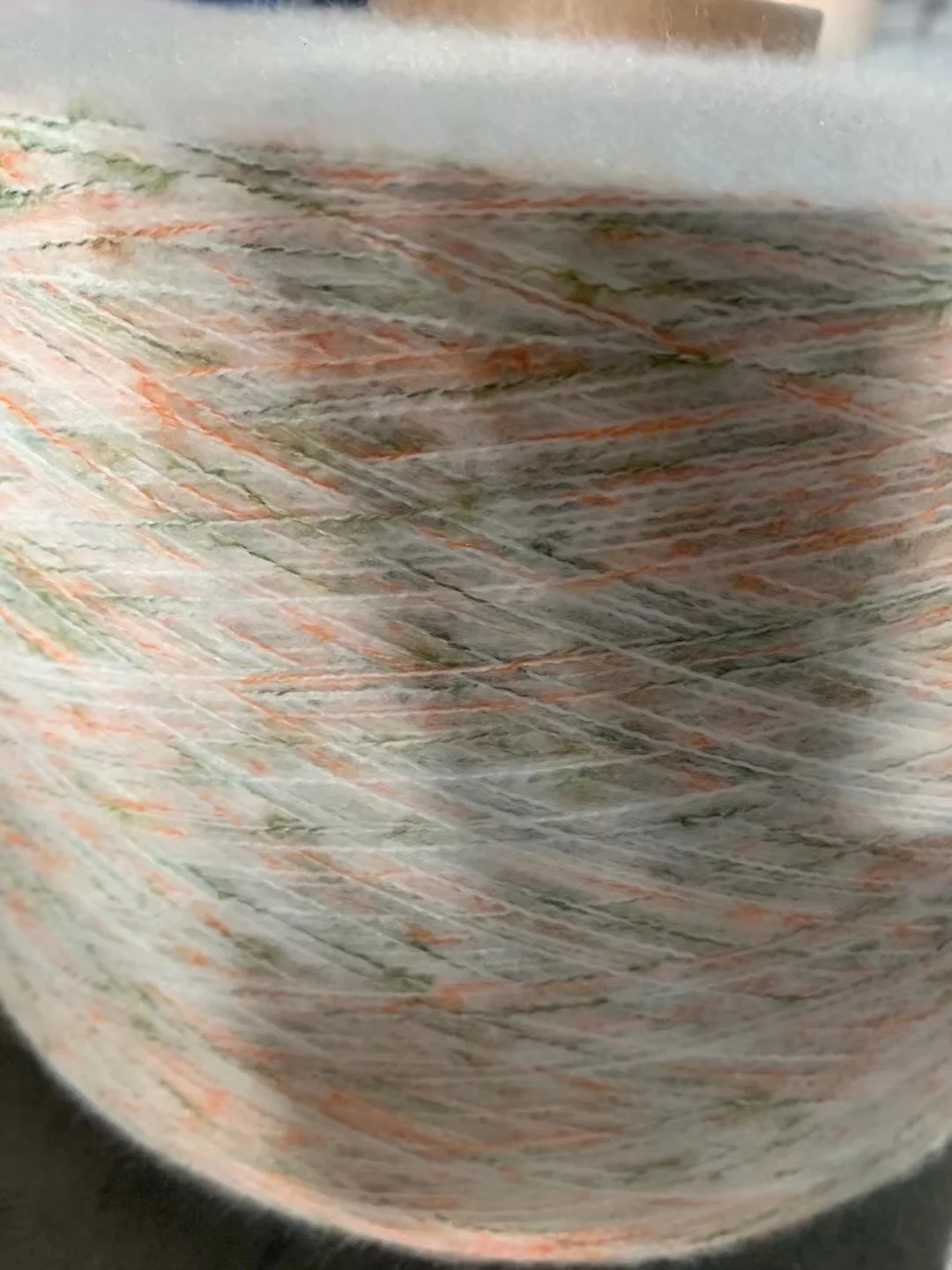 Brushed Fluffy mongolian cashmere superwash merino wool yarn hand knitting Blended