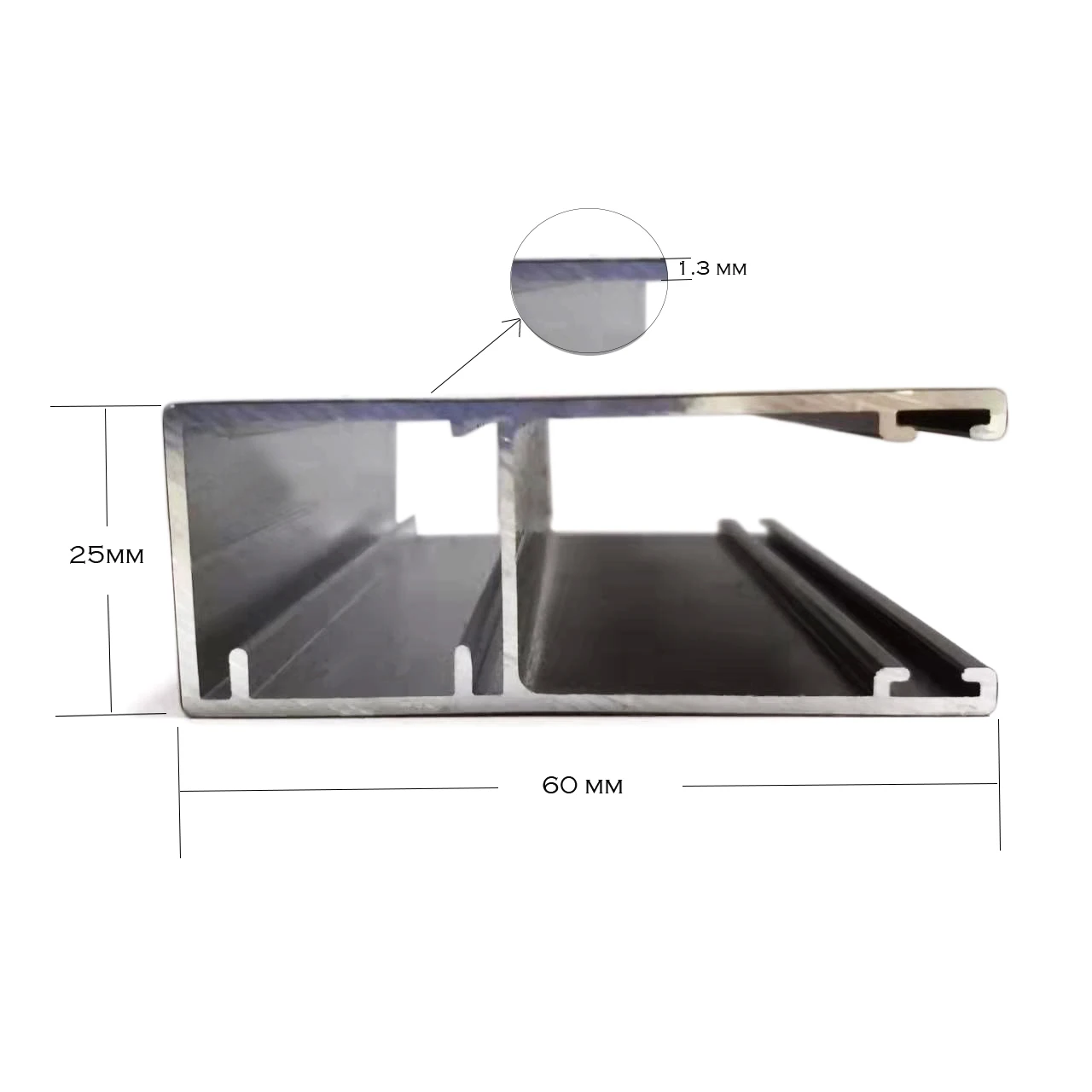 Aluminum roller shutter parts guide rails for roller shutter