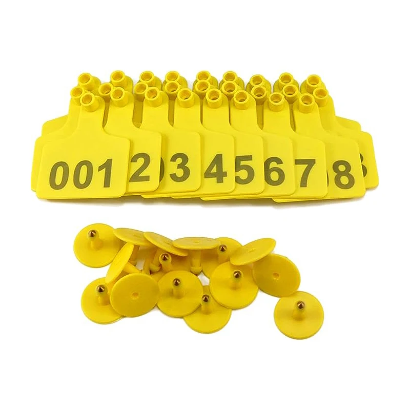 Bohang Wholesale high quality animal cattle ear tags pig sheep cow ear tags Farm Livestock Equipment