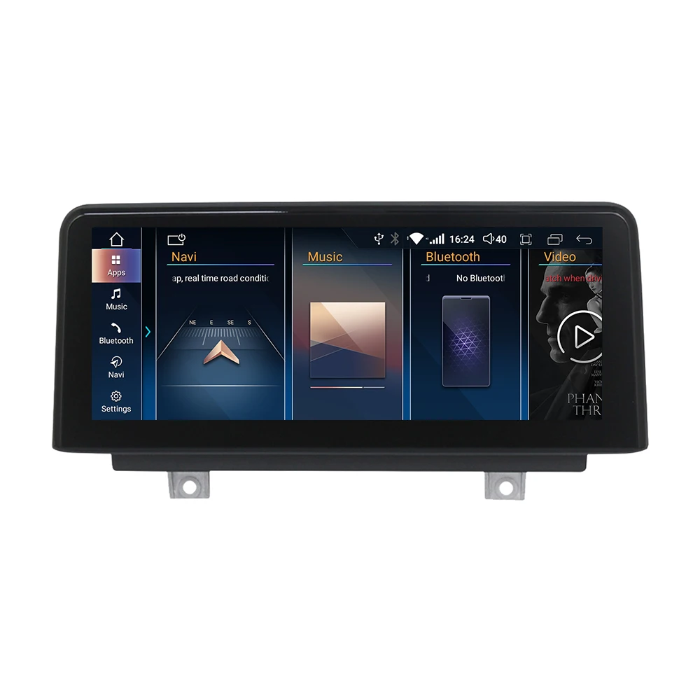 Factory price Android 14 car multimedia video player car radio GPS FORBMW 3/4 Series F30 F31 F32   wireless carplay Android auto