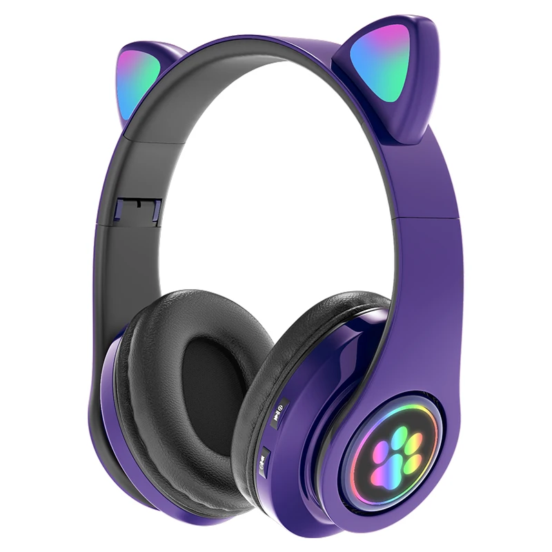 URIZONS Kids Headphones Wireless audifonos BT cat ear wholesale earphones headphones headsets