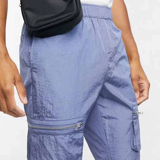 Мужские качественные водонепроницаемые нейлоновые брюки-карго с большими карманами