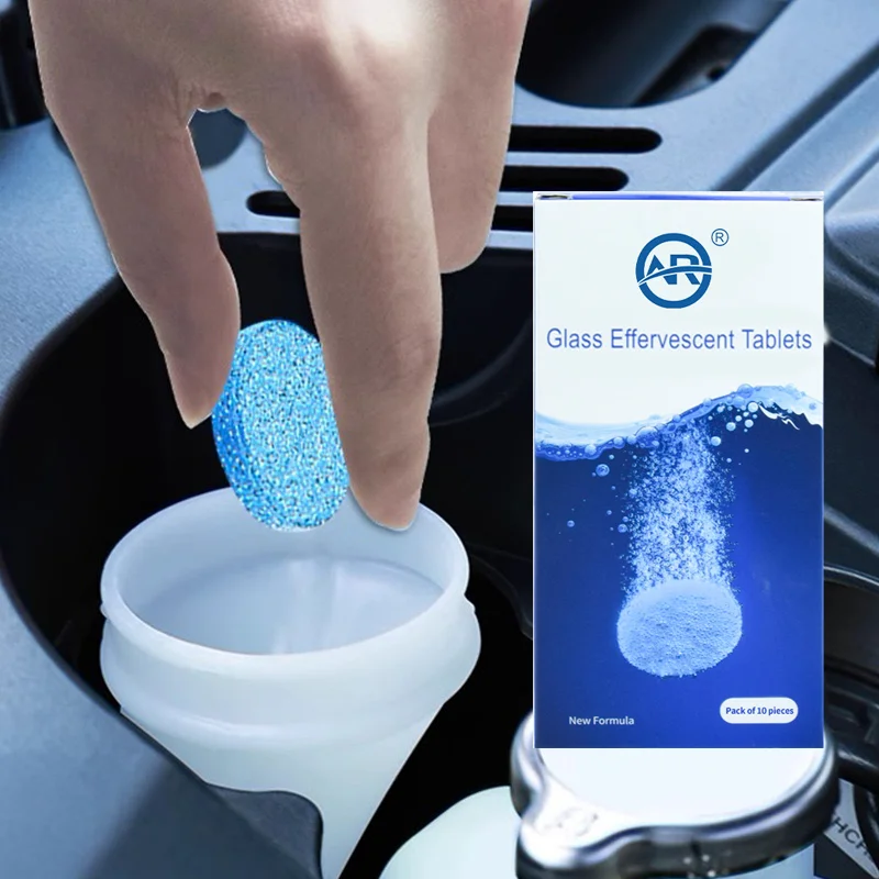 Car Glass Cleaner Water Glass Car Cleaner Multi-Functional Effervescent Spray Glass Car Windscreen Cleaner Pills Free Sample