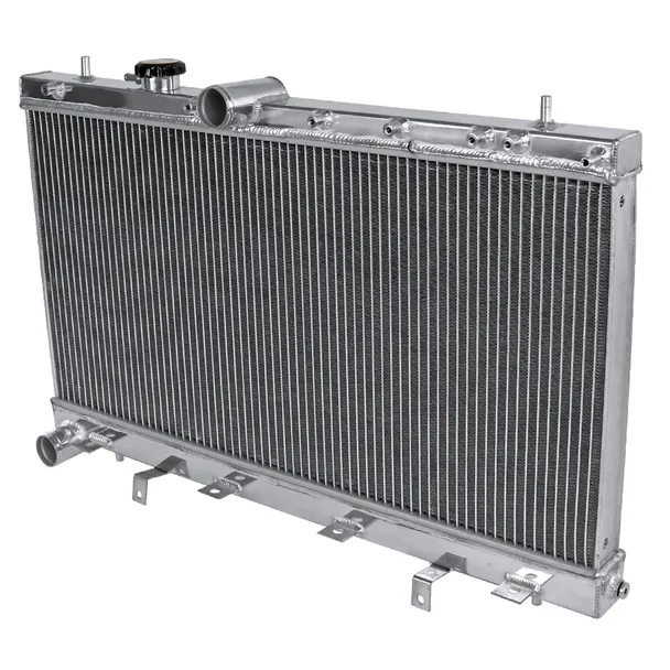 Upgrade Dual Core 3-Row Cooling Aluminum  Radiator  for   Subaru Impreza WRX STI 2002 -2007 Manual Transmission