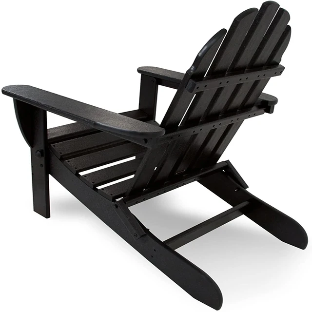  Складной стул Adirondack садовый патио Полиэтиленовая пластиковая уличная мебель современное силовое покрытие водонепроницаемость 30-35 дней 100