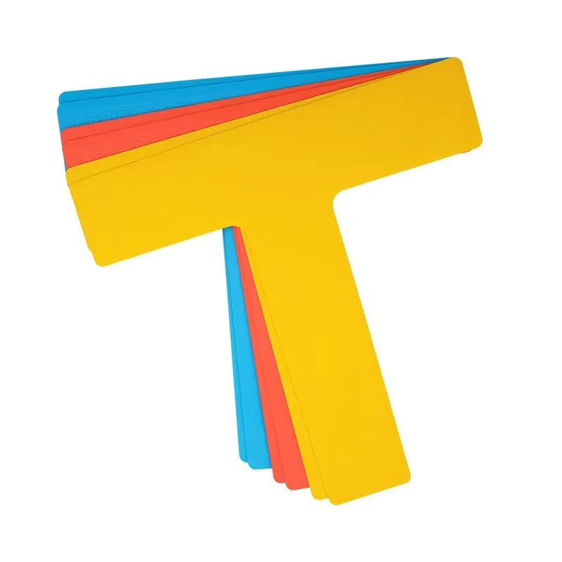 Rubber Agility Dots Flat Cones Sports Dots Floor Spots Agility Markers For Sports Training Discs Tee Shape