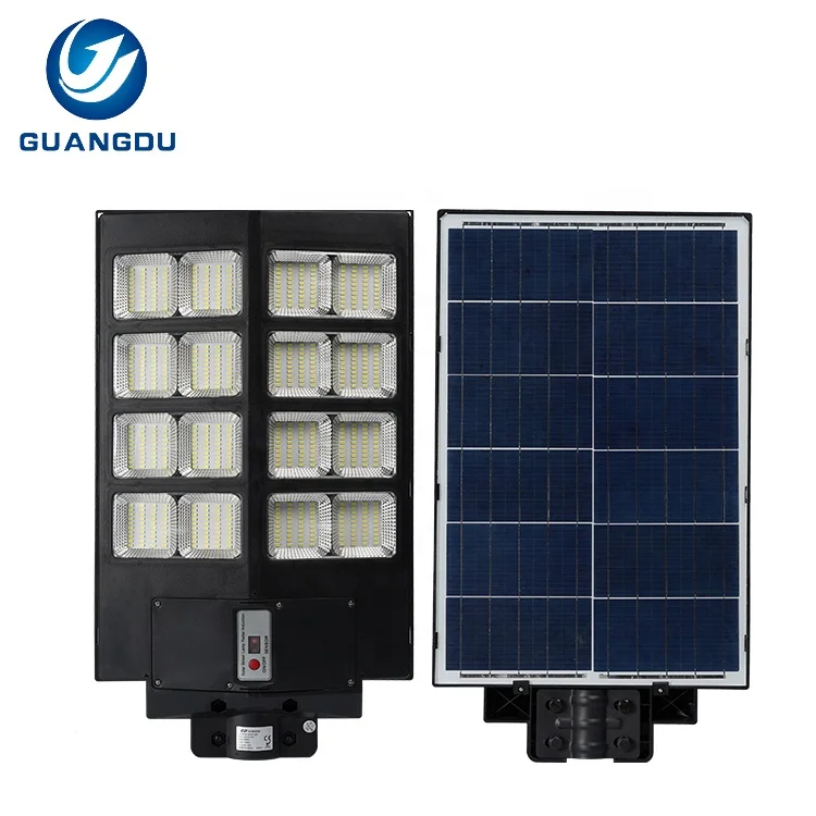 High Quality ABS All in One Integrated Ip65 Waterproof Outdoor 400W 500W 800W Solar Led Street Light