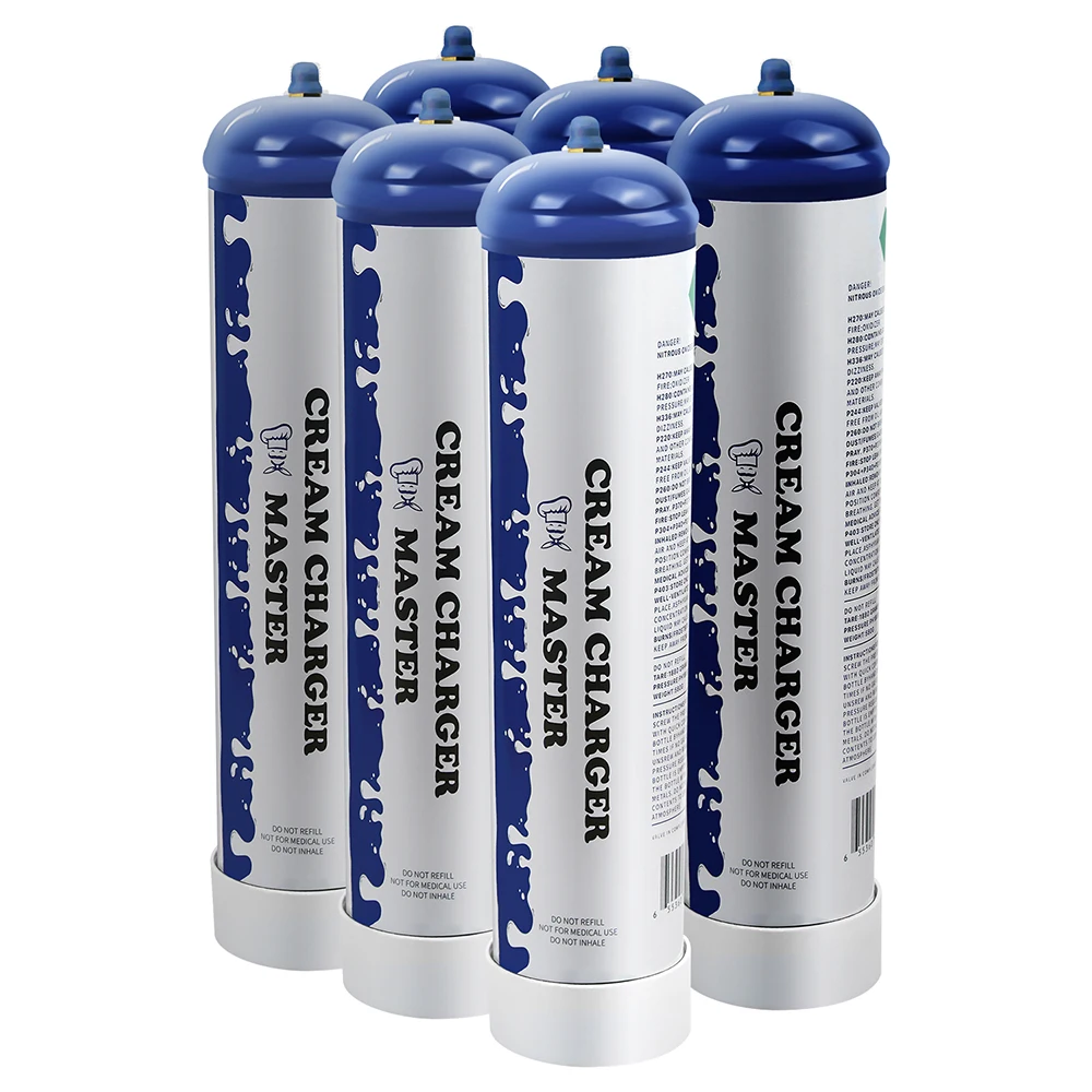 Lesoo Foodl Grade 580G Cream Charger UK Medical Grade Whipped Cream Charger