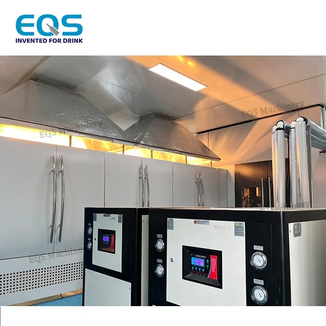 Germany Quality 36000BPH Combi-block Blowing Filling Capping Complete Carbonated Drink Bottling Line