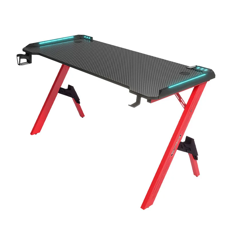 Cheap Bedroom High Tech Competitive Computer Table Study Gamer Gaming Desk For Home Office