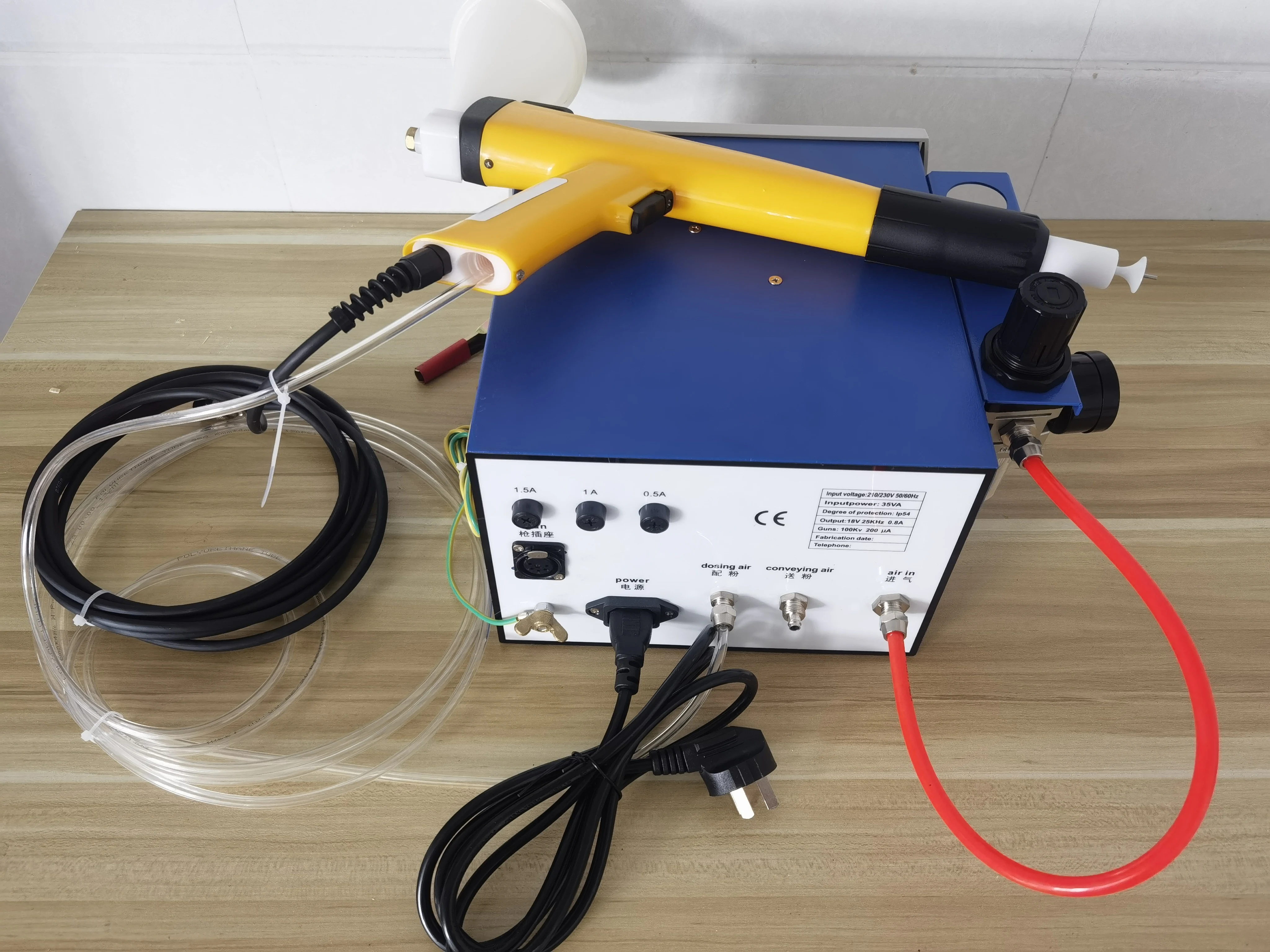 Hot sale product THD601-UP Intelligent Electrostatic Powder Coating Spray Painting machine