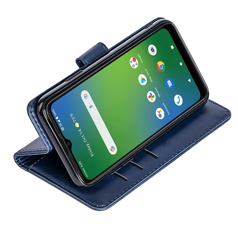 Luxury Card Holder Flip Leather Wallet Phone Cases For Cricket Debut Smart Innovate E 5G 2022 Motivate Max Ovation 3 Maestro 3