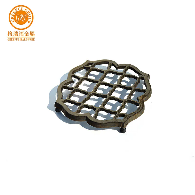 Нестандартные чугунные триверы, металлические триверы для кухни, держатель для горячего горшка, термостойкие подставки для стола, стола