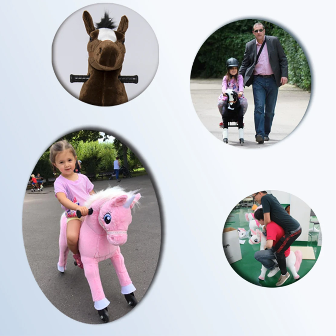 Mall Animal riders for rental max loading 150 KGS, Jungle ride on toy animal for adults and kids ride together