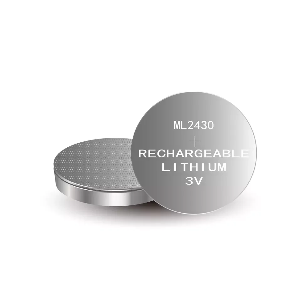 Заводская цена, перезаряжаемая запасная литиевая батарея ML2430(RICHLIGHT), 3 в, 100 мАч, Кнопочная батарейка с вкладками, Высококачественная батарея