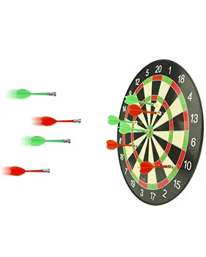 Magnetic Darts Plastic Wing Dart Magnet Dartboard Target Game Dart Set