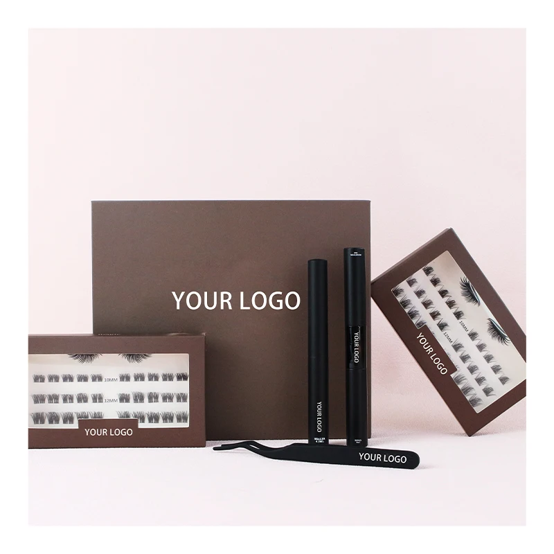 Beautier eyelash extension Private label lash False Eyelash Set Direct Selling New Mink Fan Eyelash lashes