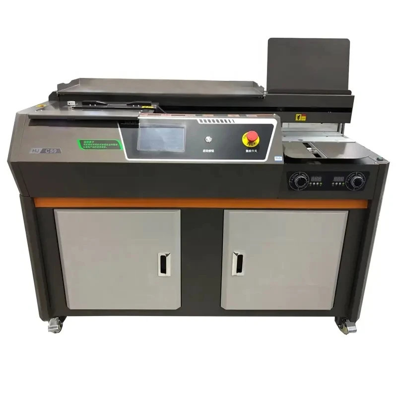glue perfect binding machine  glue binding machine