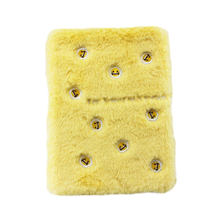 Custom Plush Diary Unicorn Cute Cartoon Gift Notebook For Student Plush Book