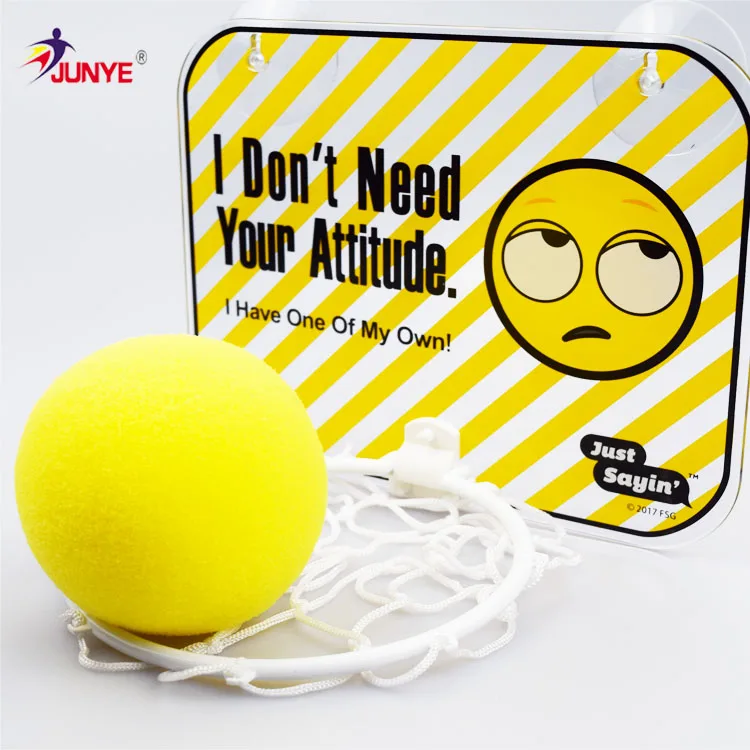 Indoor Sponge Ball Bathtub Shooting Game Bath plastic swimming pool basketball hoop for adults