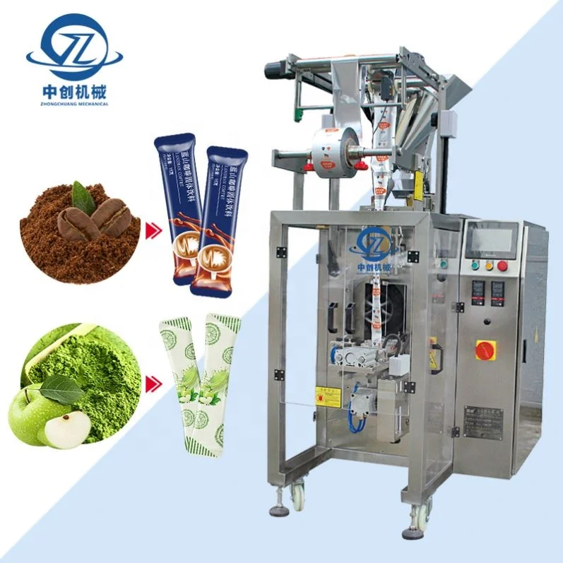 Chocolate Powder Packing Drip Bags Grinding Sachet Roasted Beans Vacuum Machinery Pod Automatic 3 1 Coffee Packaging Machine