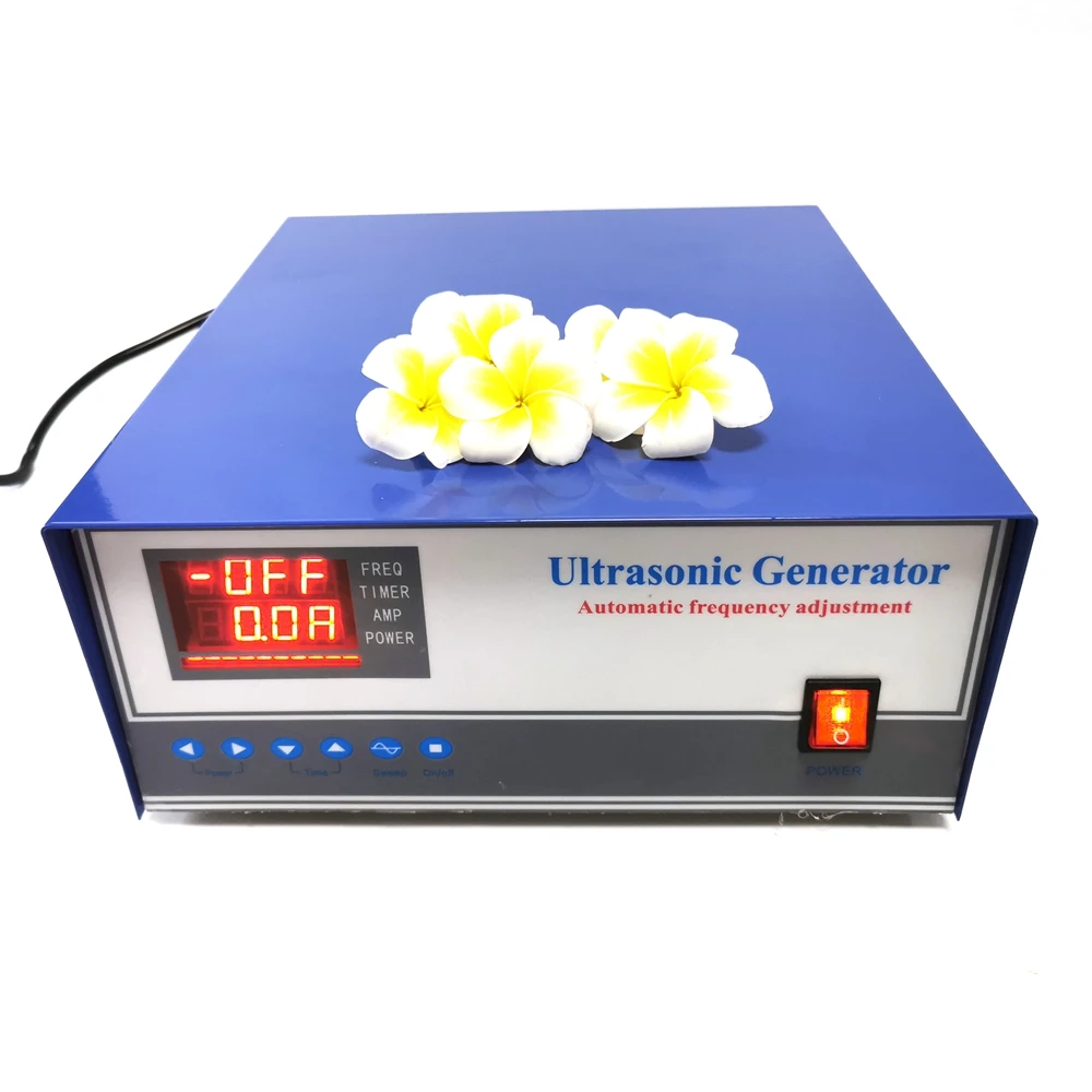 300w-3000w Sweep Digital Ultrasonic Sound Generator Kit For Driving Cleaning Transducer Box