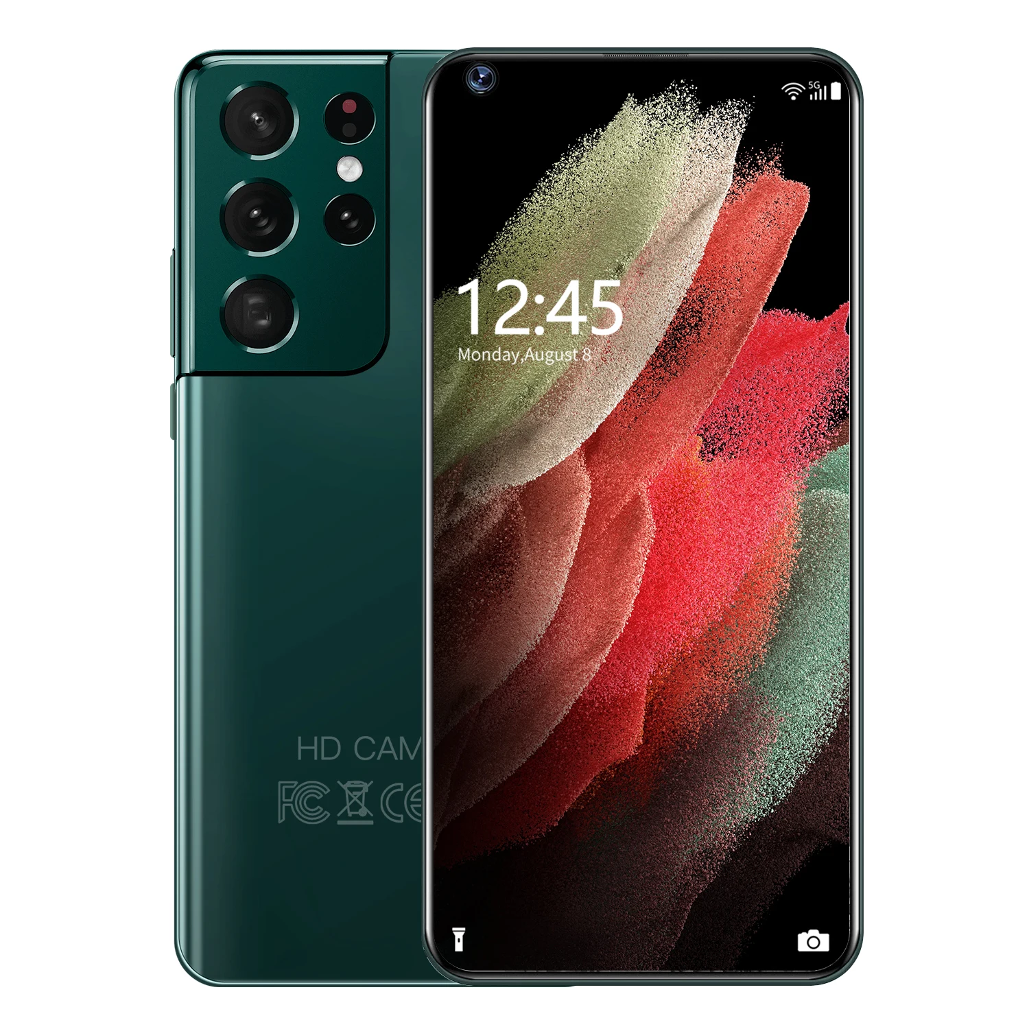 2021 новый смартфон S21 + Ultra 12 512 ГБ Rom 5G Android с двумя sim-картами MTK6899 мобильный