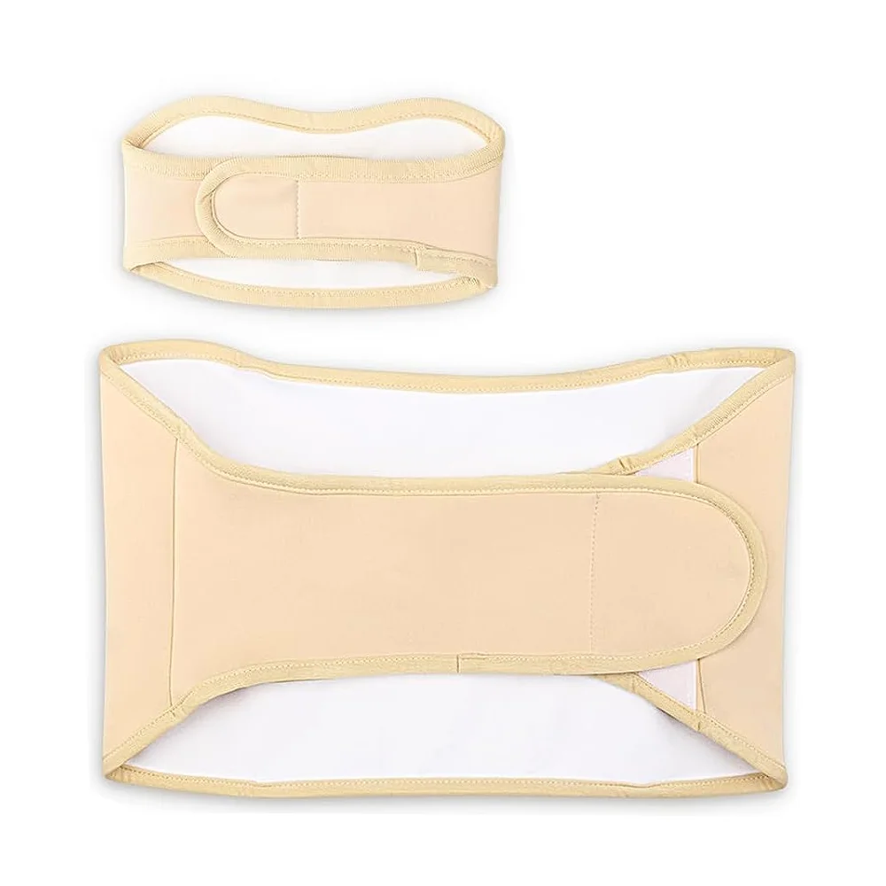 High Quality Organic Cotton Flannel Castor Oil Pack Wrap Adjustable Reusable Castor Oil Pack Kit With Private Label