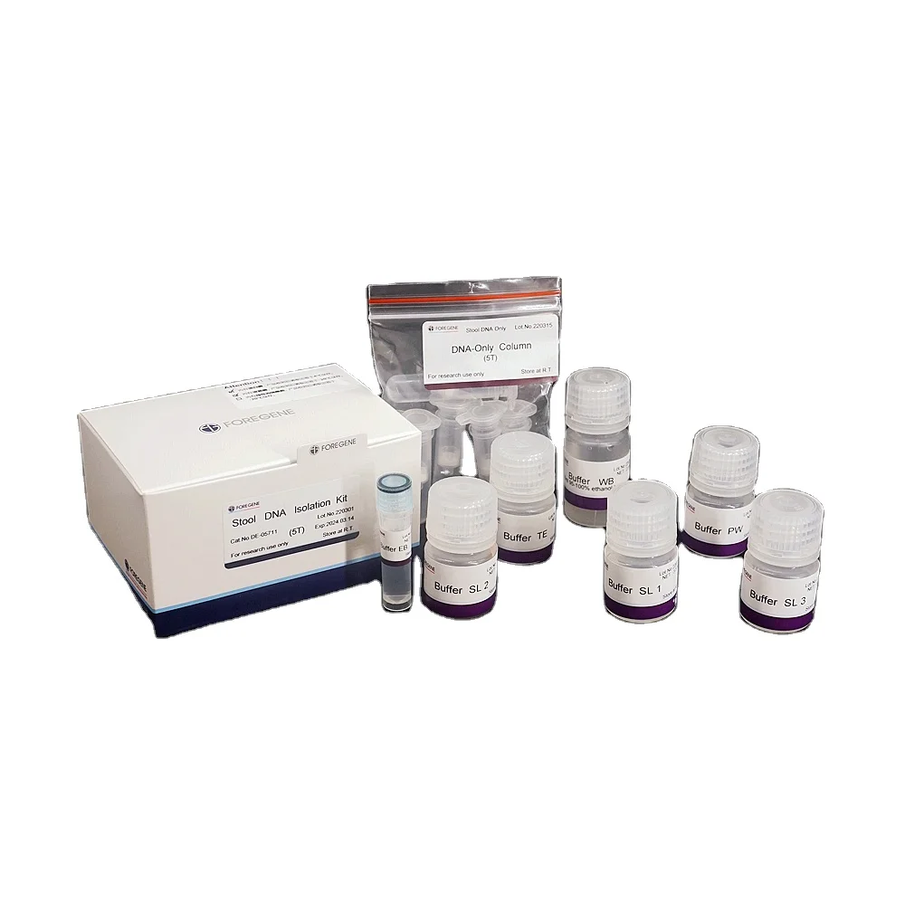 5T free sample  Stool DNA Isolation Kit for genomic DNA purification