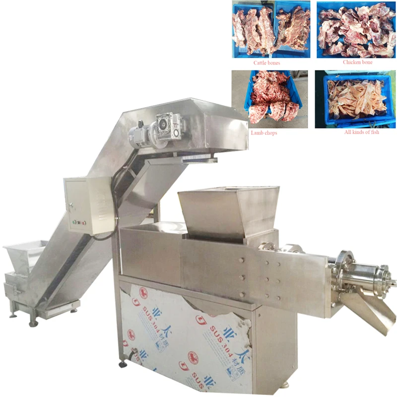 Mechanical Deboned Deboner Beef Chicken Wing Meat and Bone Separator Separate Debone Machine for Sale