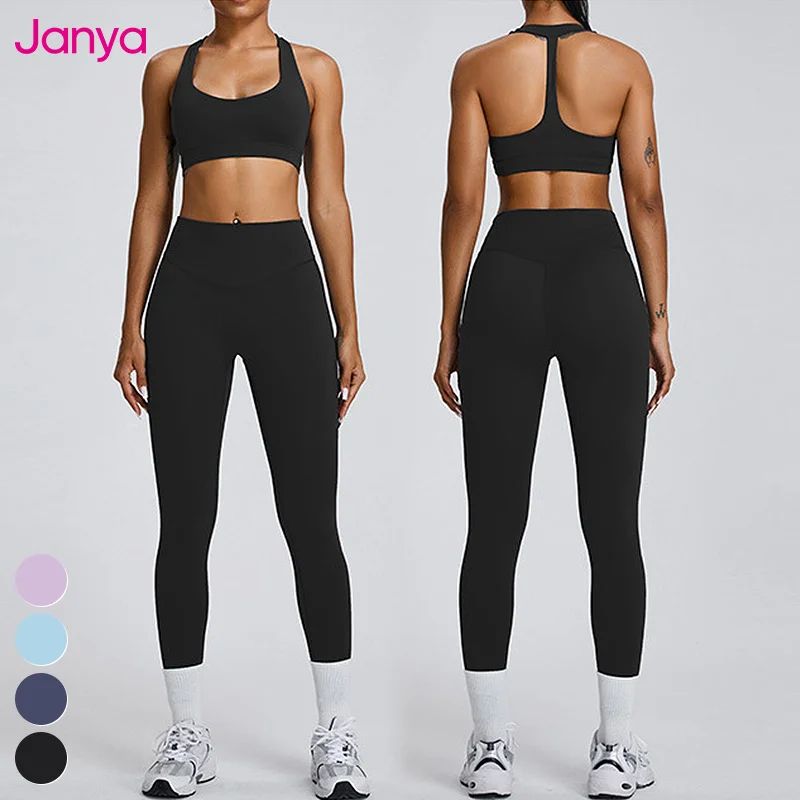 Wholesale Womens Quick Dry Activewear Set Removable Pad Bra High Waist Leggings Workout Suit Yoga Set Gym Fitness Sets For Women