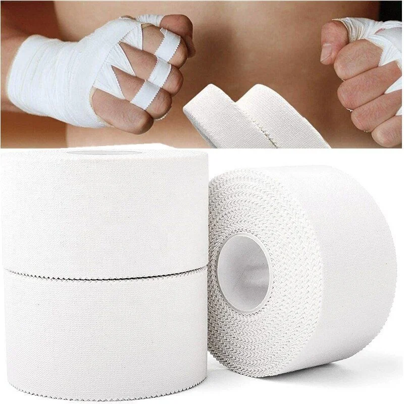 Sport Tape Manufacturer absorb sweat sports tape non-slip rigid strapping tapes football game athletic sports