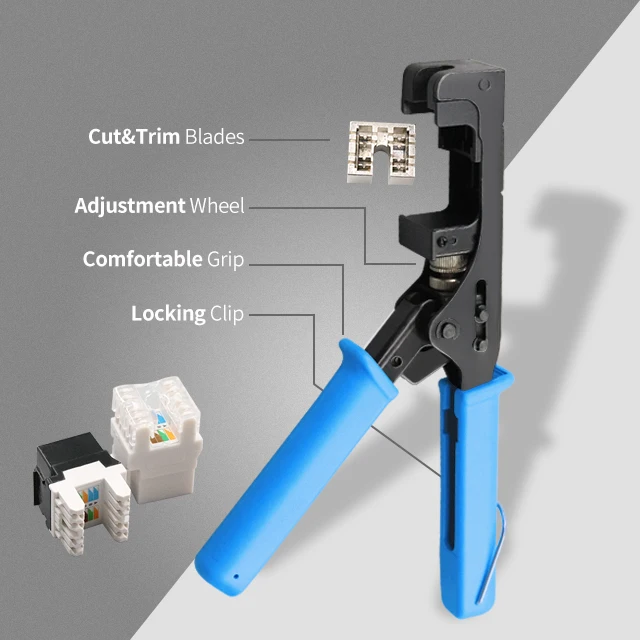 RJ45 modular termination crimping tool speed termination tool Internet short
